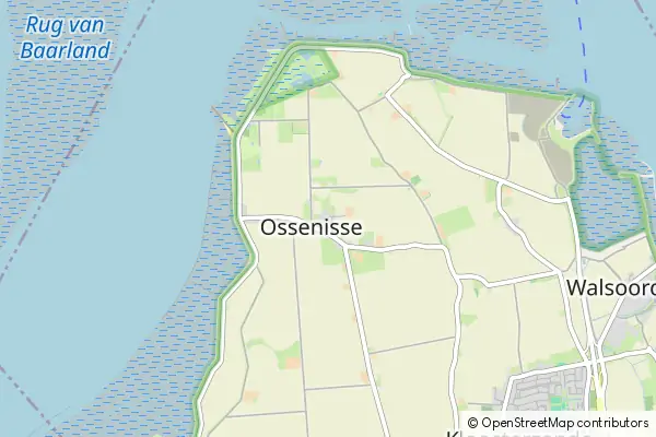 Mapa Ossenisse