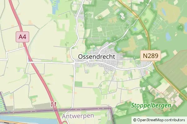 Mapa Ossendrecht