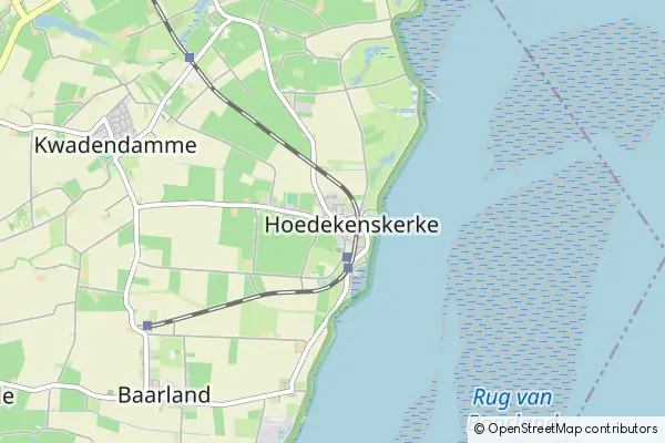 Mapa Hoedekenskerke