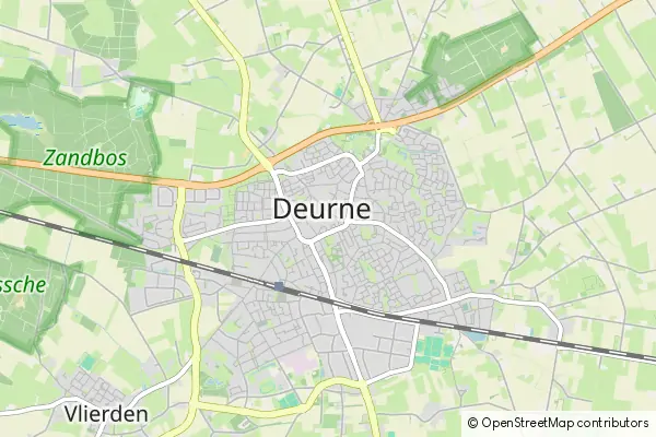 Mapa Deurne