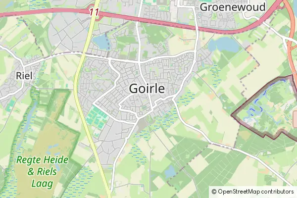 Mapa Goirle