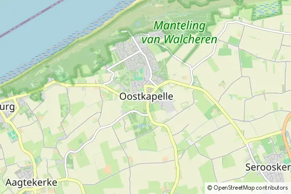 Mapa Oostkapelle