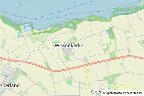 Mapa Wissenkerke