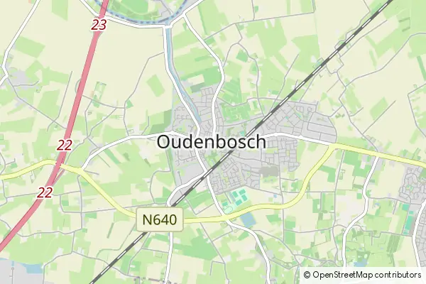 Mapa Oudenbosch