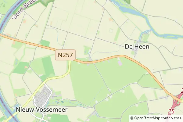 Mapa Heensche Molen
