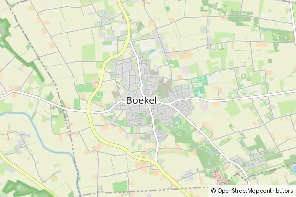 Mapa Boekel