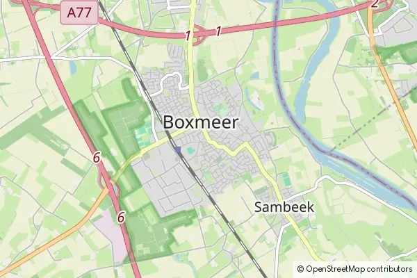 Mapa Boxmeer