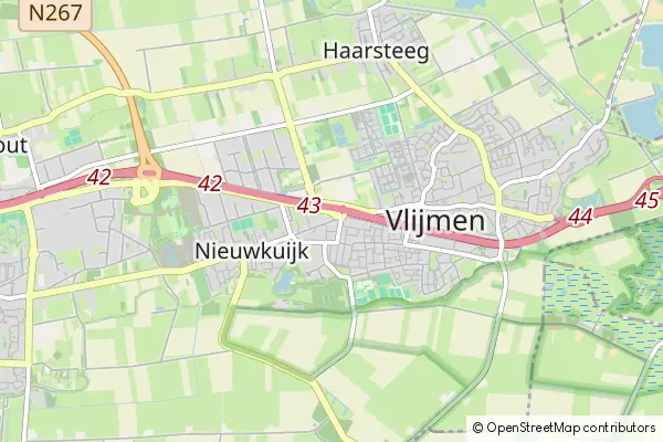 Mapa Nieuwkuijk