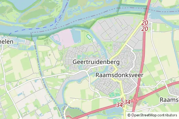 Mapa Geertruidenberg