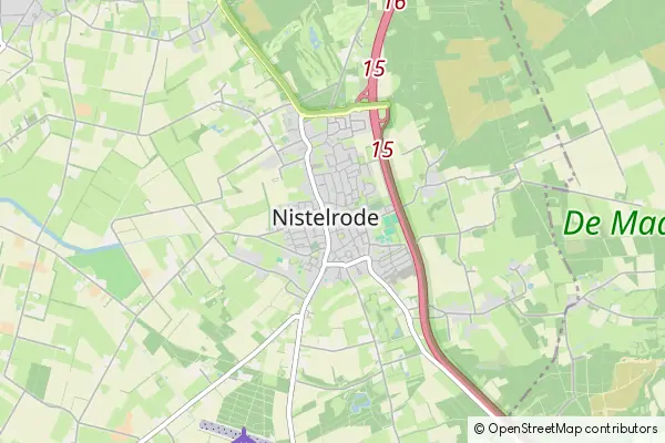 Mapa Nistelrode