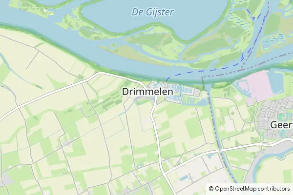 Mapa Drimmelen