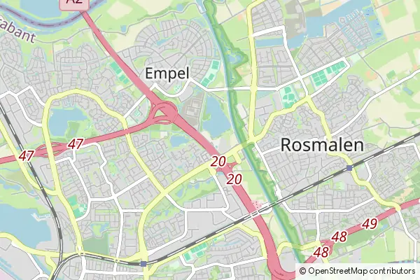 Mapa Rosmalen