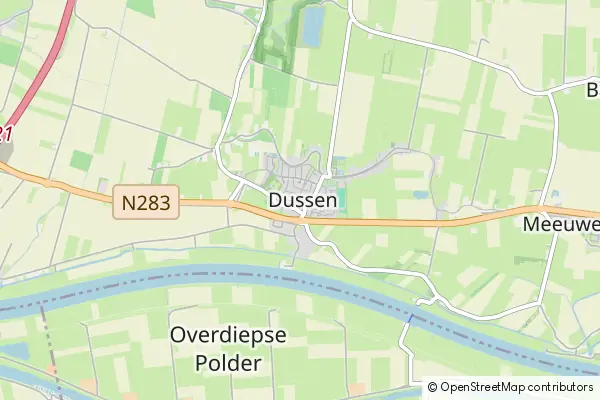 Mapa Dussen