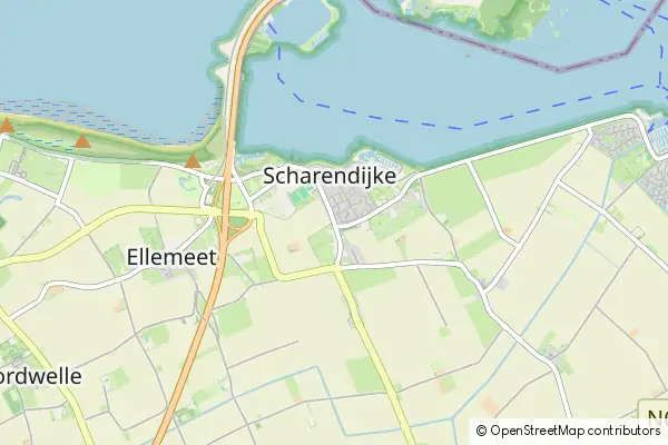 Mapa Scharendijke