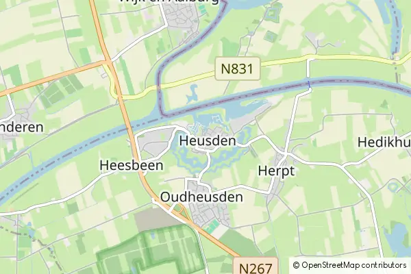 Mapa Heusden