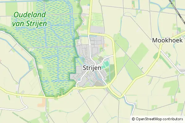 Mapa Strijen