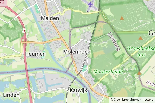 Mapa Molenhoek