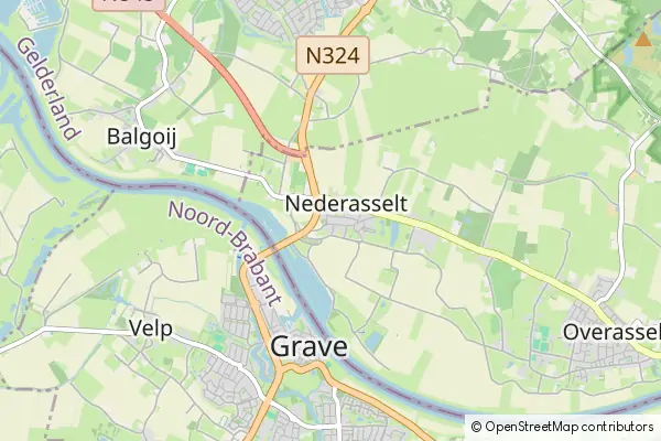 Mapa Nederasselt