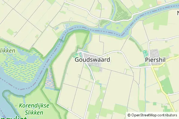 Mapa Goudswaard