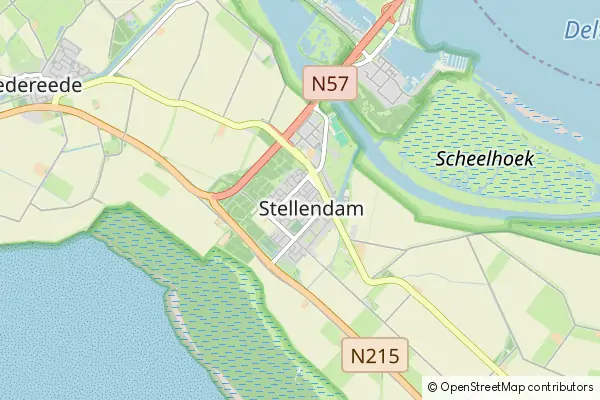 Mapa Stellendam