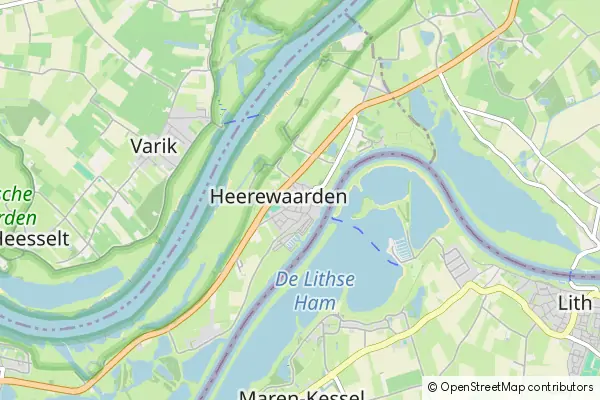 Mapa Heerewaarden