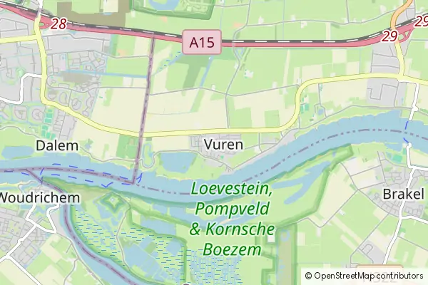 Mapa Vuren