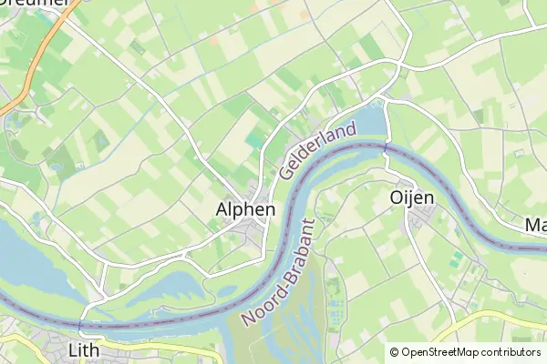 Mapa Alphen