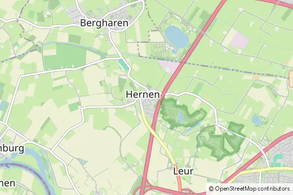 Mapa Hernen