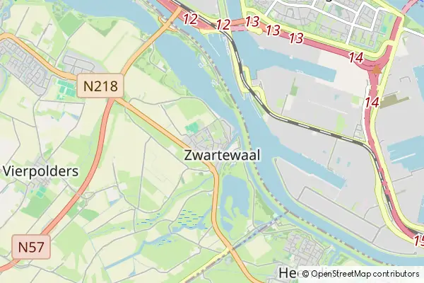 Mapa Zwartewaal