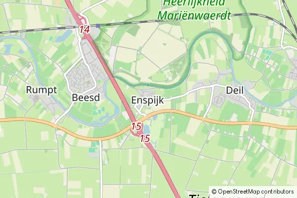 Mapa Enspijk