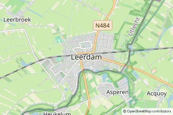 Mapa Leerdam