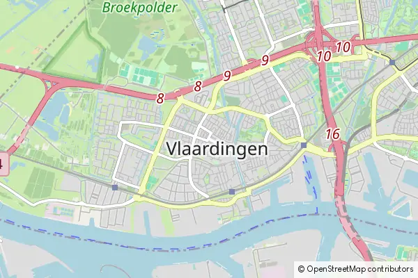 Mapa Vlaardingen