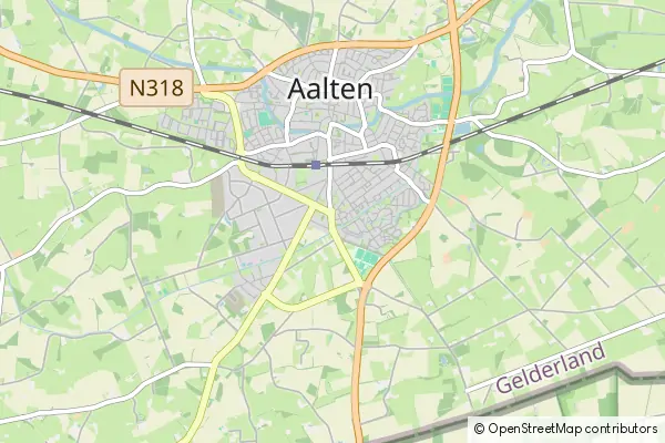 Mapa Aalten