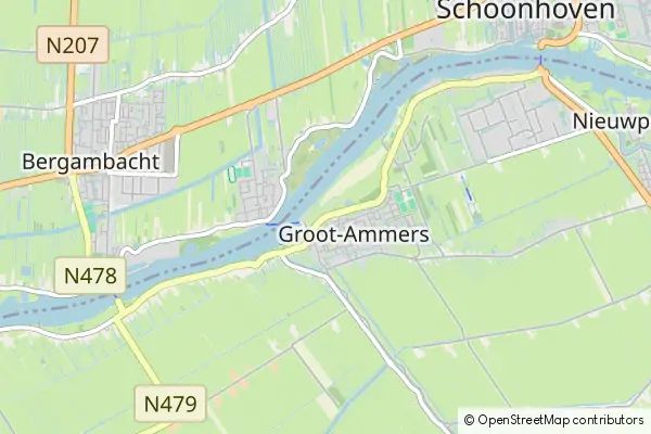 Mapa Groot-Ammers