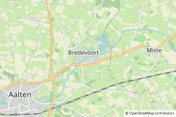 Mapa Bredevoort