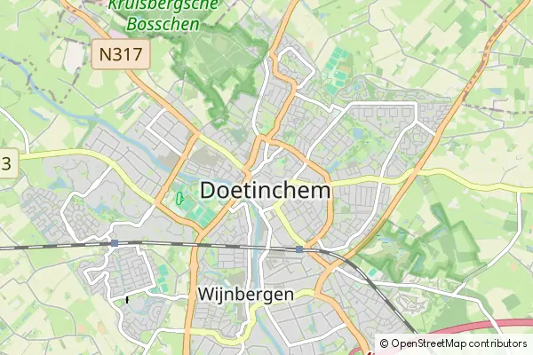 Mapa Doetinchem