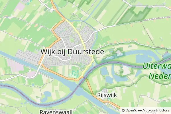 Mapa Wijk bij Duurstede