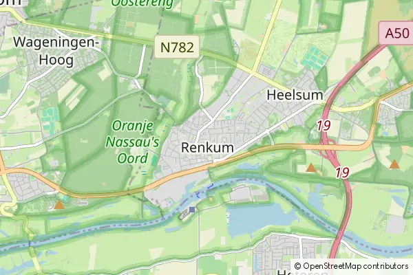 Mapa Renkum