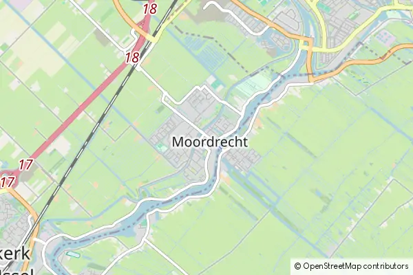 Mapa Moordrecht