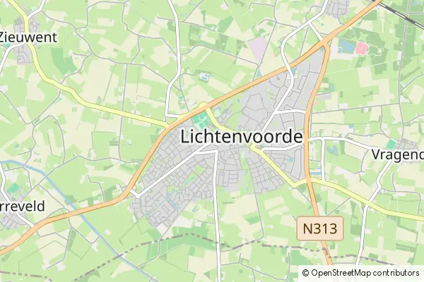 Mapa Lichtenvoorde