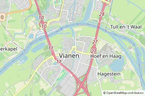 Mapa Vianen