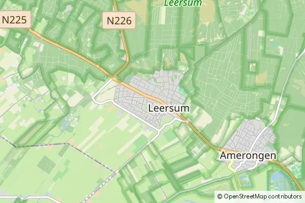 Mapa Leersum