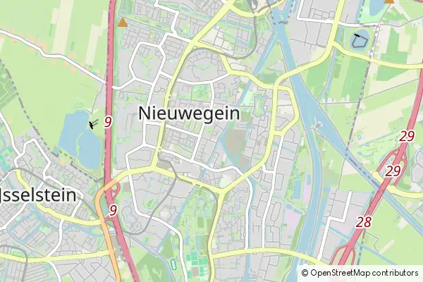 Mapa: Nieuwegein • © OpenStreetMap contributors Mapa Nieuwegein