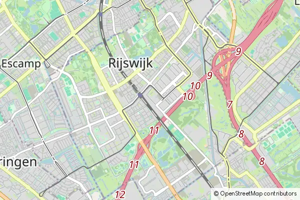 Mapa Rijswijk