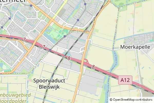 Mapa Bleiswijk