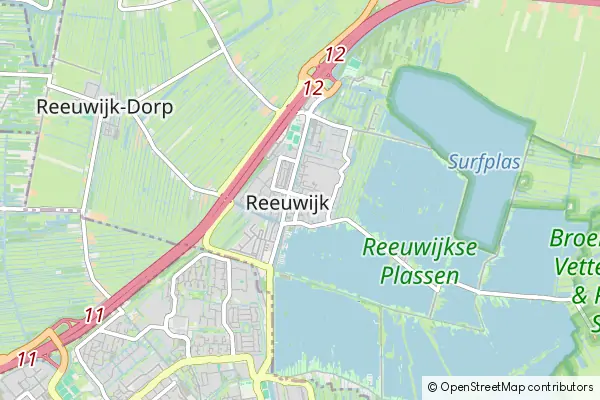 Mapa Reeuwijk