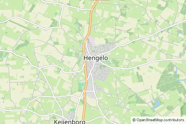 Mapa Hengelo