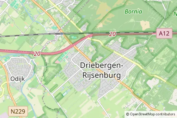 Mapa Driebergen