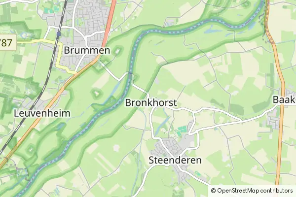 Mapa Bronkhorst