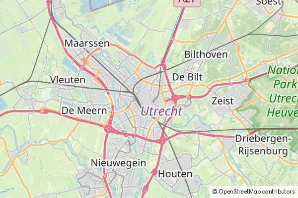 Mapa Utrecht